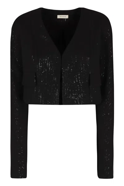 The Mannei Terras Blazer In Black