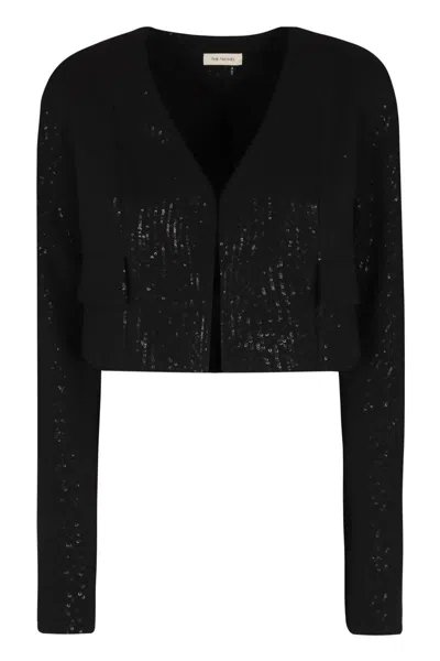 THE MANNEI THE MANNEI TERRAS SILK JACKET