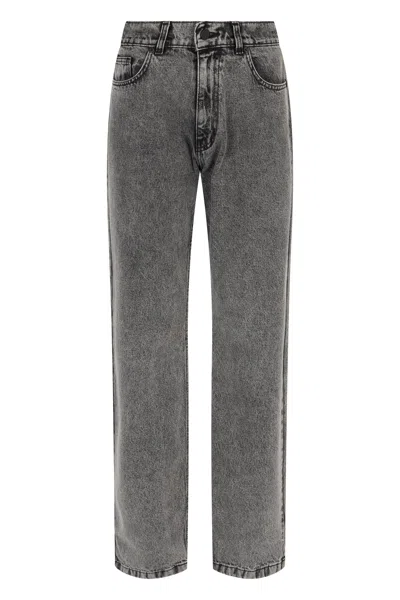 The Mannei The Perfect Straight Jeans For Women In Gray