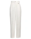 THE MANNEI THE MANNEI WOMAN PANTS WHITE SIZE 4 COTTON