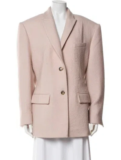 Pre-owned The Mannei Wool Blazer In Pink