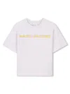 Marc Jacobs Logo-embossed T-shirt In White