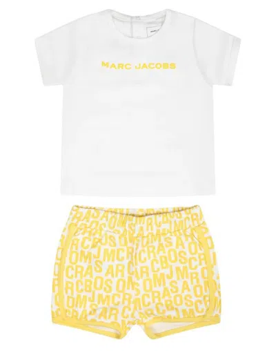 The Marc Jacobs Marc Jacobs Kids Logo In Yellow