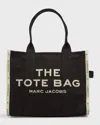 Marc Jacobs The Jacquard Large Tote Bag In Black