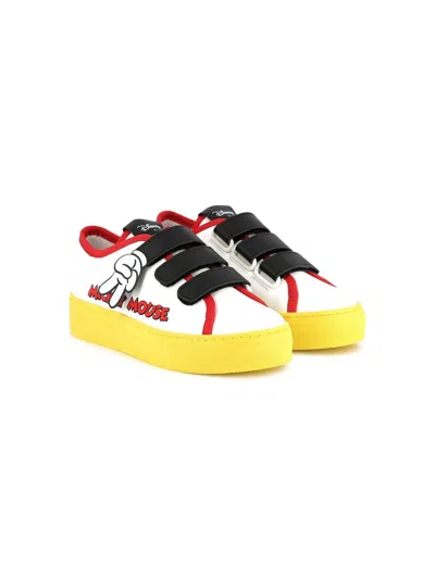 The Marc Jacobs The Marc Jacbs Kids Sneakers In White
