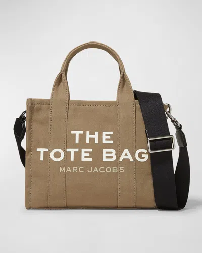 Marc Jacobs The Small Canvas Tote Bag In Slate Green