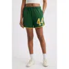 The Mayfair Group 444 Graphic Sweat Shorts In Green