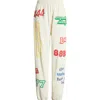 The Mayfair Group Affirmations Cotton Blend Sweatpants In Cream
