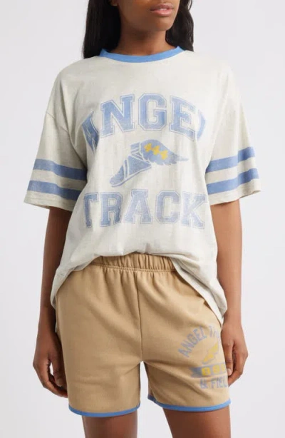The Mayfair Group Angel Track Cotton Graphic T-shirt
