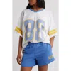 The Mayfair Group Angel Track Oversized Cotton Graphic T-shirt