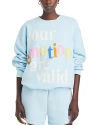 THE MAYFAIR GROUP EMOTIONS GRAPHIC SWEATSHIRT