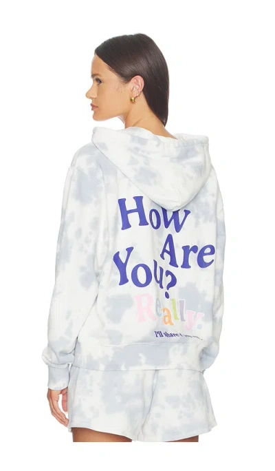 The Mayfair Group How Are You Really? Hoodie In Multi
