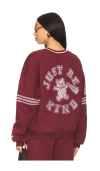 The Mayfair Group Just Be Fucking Kind Crewneck In 褐紫红色