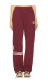 The Mayfair Group Just Be Fucking Kind Sweatpants In 褐紫红色