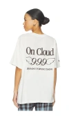The Mayfair Group On Cloud Nine Oversized Tee In White