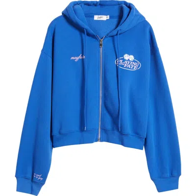 The Mayfair Group Playing With Fate Hoodie In Blue