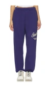 The Mayfair Group Smile Sweatpants In Blue