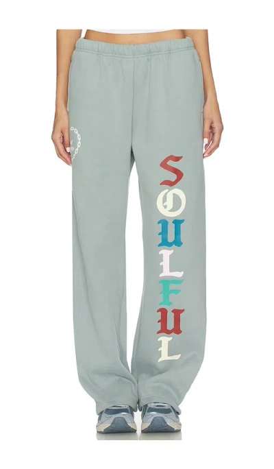 THE MAYFAIR GROUP SOULFUL WIDE LEG SWEATPANTS