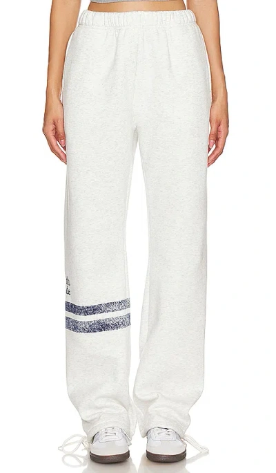 The Mayfair Group Start With Gratitude Sweatpants In Grey