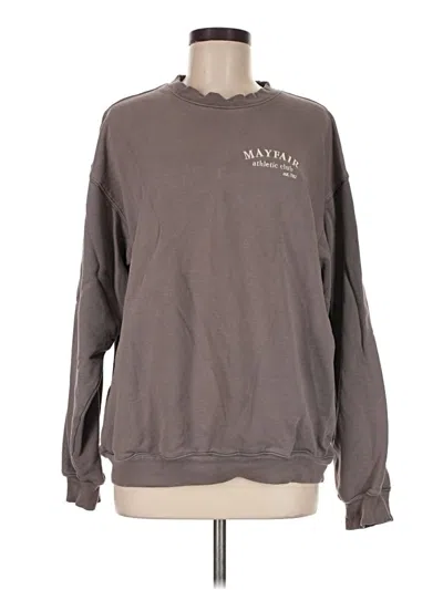Pre-owned The Mayfair Group Sweatshirt In Gray