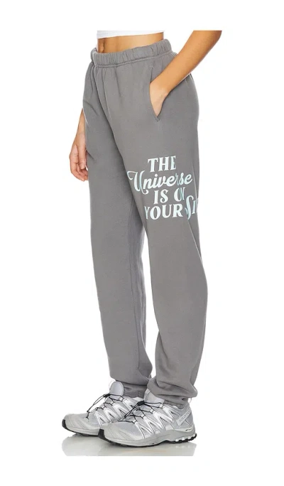 The Mayfair Group Universe Is On Your Side Sweatpants In Grey