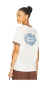 The Mayfair Group You Are Enough Fitted Tee In White