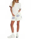 The Mayfair Group You Are Enough Fitted Tee In White In White