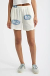 The Mayfair Group You Are Enough High Waist Waffle Knit Shorts