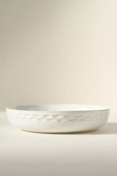 The Mediterranean Dish Chiseled Stoneware Bowls, Set Of 4