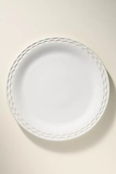 The Mediterranean Dish Chiseled Stoneware Dinner Plates, Set Of 4