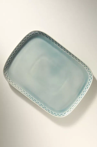 The Mediterranean Dish Chiseled Stoneware Platter