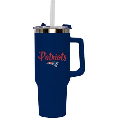 The Memory Company New England Patriots 40oz. Single Hit Bling Tumbler In Blue