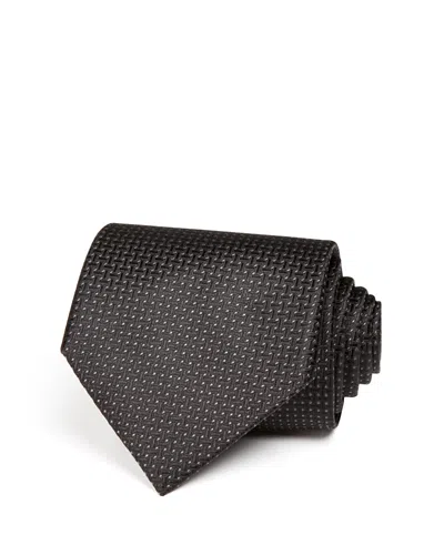 The Men's Store At Bloomingdale's Basket Solid Wide Tie - Exclusive In Black