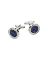 The Men's Store At Bloomingdale's Blue Eyes Round Cufflinks - Exclusive In Navy