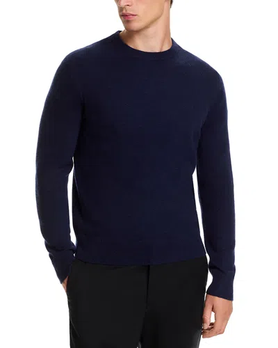 The Men's Store At Bloomingdale's Cashmere Crewneck Sweater - Exclusive In Blue