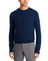 The Men's Store At Bloomingdale's Cashmere Crewneck Sweater - Exclusive In Blue