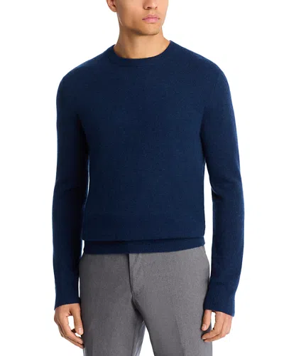 The Men's Store At Bloomingdale's Cashmere Crewneck Sweater - Exclusive In Blue