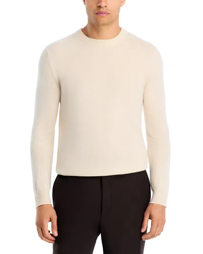 The Men's Store At Bloomingdale's Cashmere Crewneck Sweater - Exclusive In White