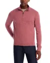 The Men's Store At Bloomingdale's Cashmere Half-zip Sweater - Exclusive In Pink