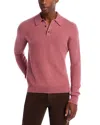 The Men's Store At Bloomingdale's Cashmere Three Button Polo Sweater In Pink