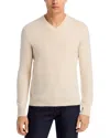 The Men's Store At Bloomingdale's Cashmere V-neck Sweater - Exclusive In Neutral