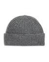 The Men's Store At Bloomingdale's Chunky Ribbed Knit Beanie In Gray