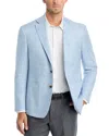 The Men's Store At Bloomingdale's Classic Fit Hopsack Soft Jacket In Blue