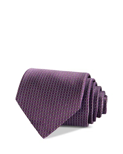 The Men's Store At Bloomingdale's Classic Geometric Necktie - Exclusive In Purple