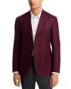 The Men's Store At Bloomingdale's Classic Twill Jacket In Burgundy