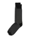 The Men's Store At Bloomingdale's Combed Cotton Blend Crew Socks - Exclusive In Black