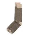 The Men's Store At Bloomingdale's Combed Cotton Blend Crew Socks - Exclusive In Brown