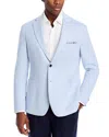 The Men's Store At Bloomingdale's Cotton & Linen Jersey Regular Fit Unstructured Sport Coat - Exclus In Blue