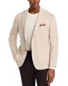 The Men's Store At Bloomingdale's Cotton & Linen Jersey Regular Fit Unstructured Sport Coat - Exclus In Brown