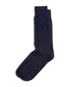 The Men's Store At Bloomingdale's Cotton Blend Crew Socks - Exclusive In Blue